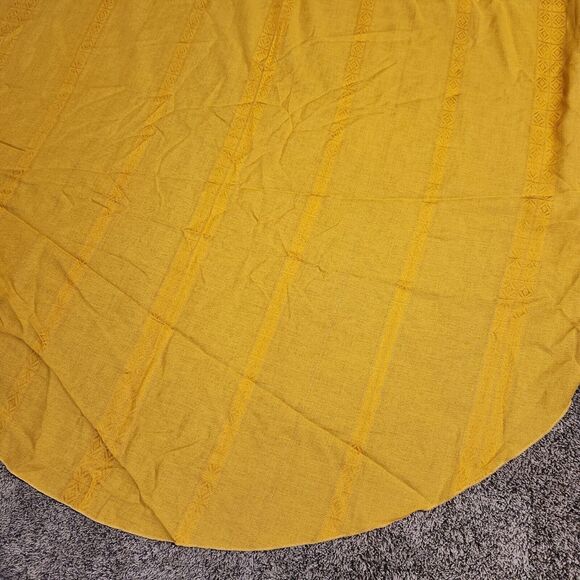 Vtg Linens Lot Table Cloth Oval Square Napkins Embroidered Plaid Fall Decor - Picture 9 of 16